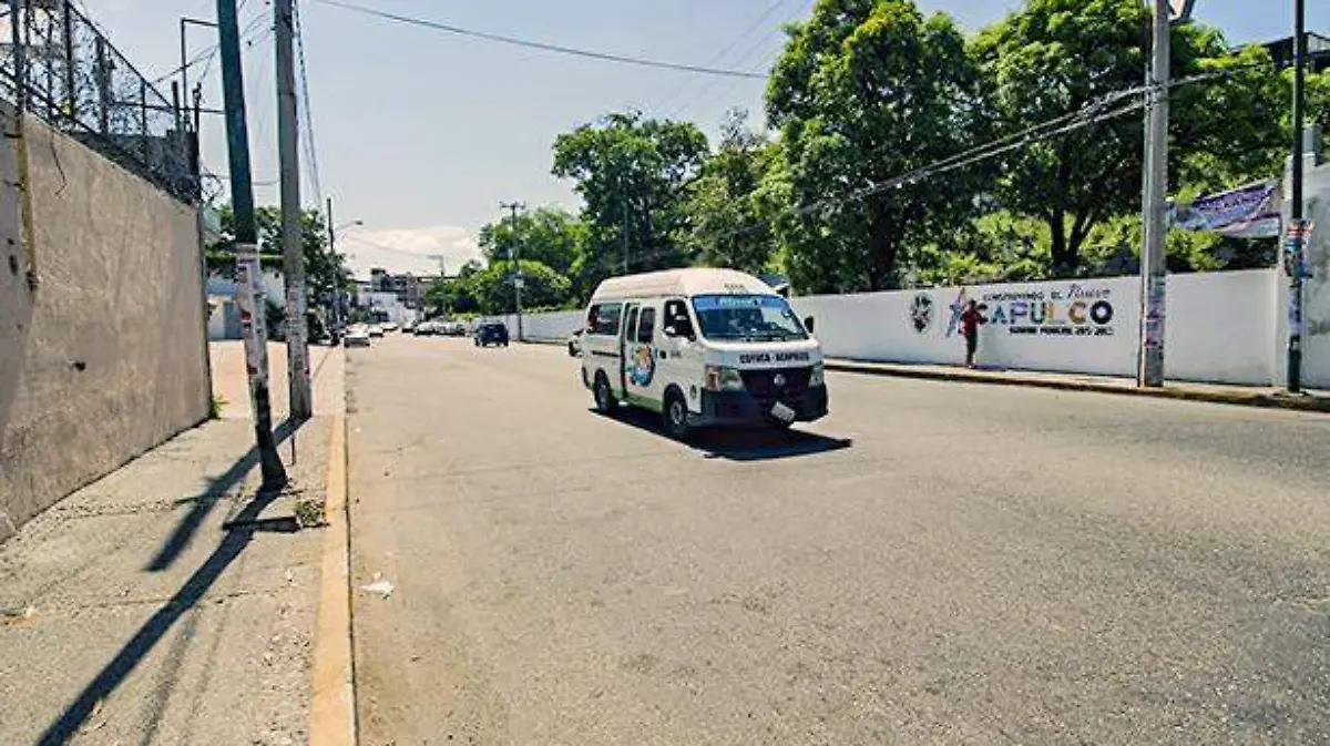 Acapulco - inseguridad en la zona poniente afecta al servicio de transporte público